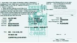 Certificate of Number