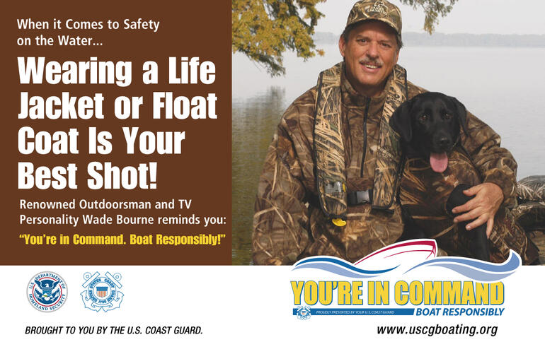 Wade Bourne safe boating while hunting
