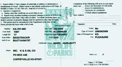 certificate of number
