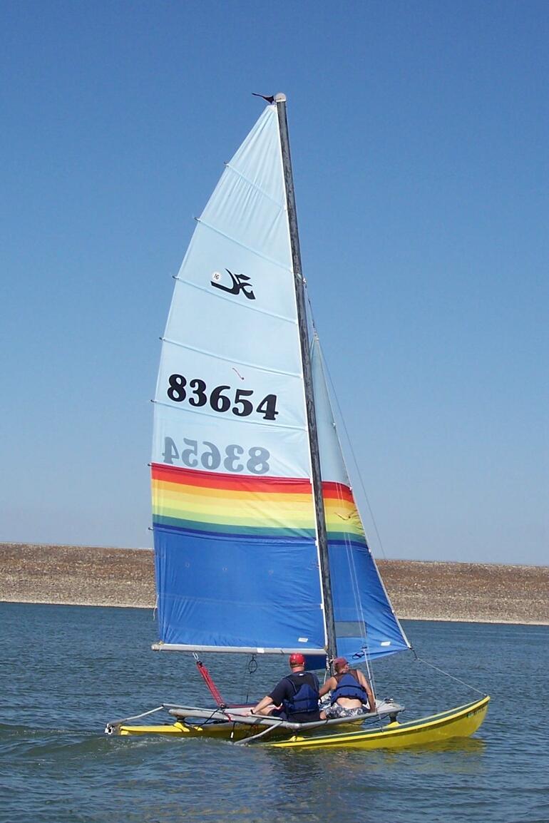 Sailboat at Kanopolis
