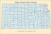 Map – Asian Carp in Kansas