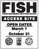 FISH Sign