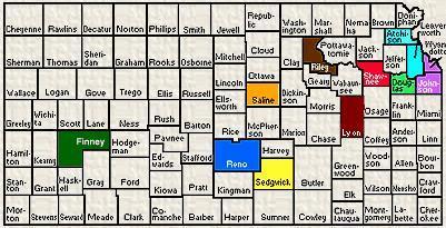 Urban county map