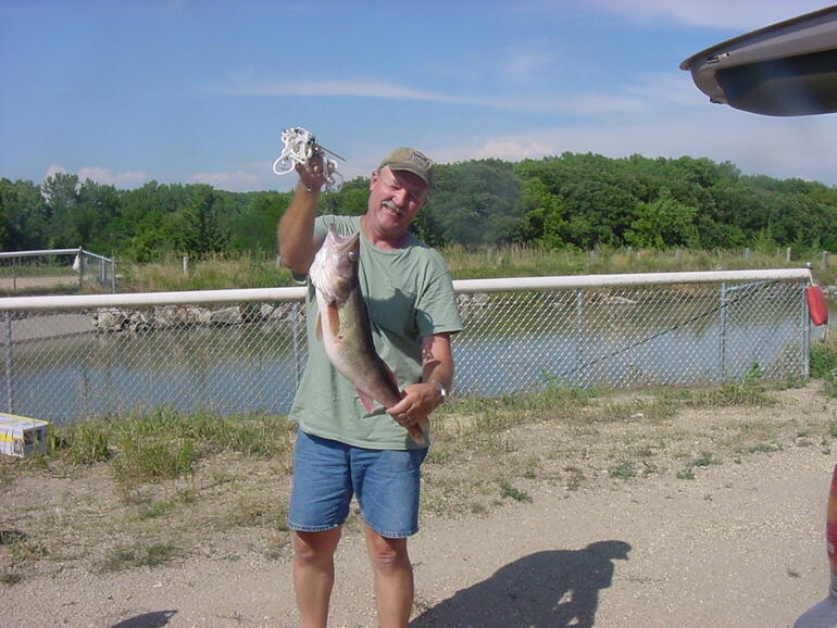7.2 pound walleye