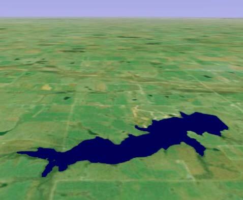 Banner Creek Lake 3D