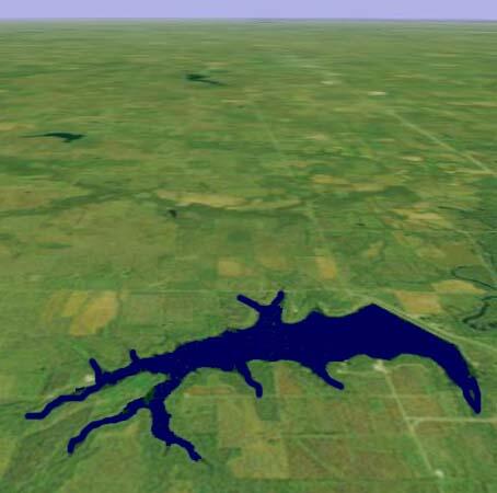 Bone Creek Lake 3D