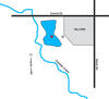 Map of Wichita Dillon's Pond
