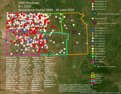 Current Known CWD Distribution