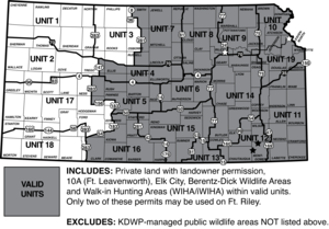 Permits 2-5 (Additional Units) Whitetail Antlerless Only Valid Units Permits 2-5 (Additional Units) Whitetail Antlerless Only Valid Units