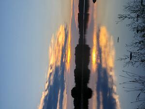 Lake sunset