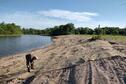 East Oxbow marsh erosion fabric