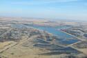 Lake and marshes from NW