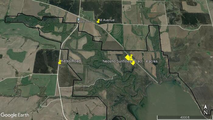 Council Grove Wildlife Area 2021 Dove Fields - West