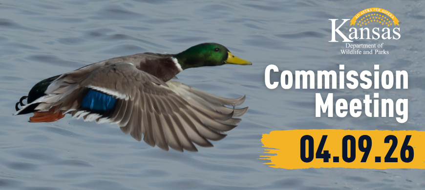 Kansas Wildlife and Parks Commission to Meet April 9 in Topeka