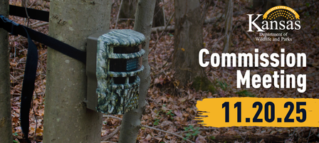 Kansas Department of Wildlife and Parks Seeks Input on Trail Cameras on Public Lands at Nov. 20 Commission Meeting