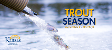Kansas Trout Season Returns with Higher-Density Stockings and Angler-Focused Changes Kansas Trout Season Returns with Higher-Density Stockings and Angler-Focused Changes