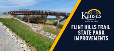 KDWP to Open Improved Section of Flint Hills Trail Near Ottawa on May 17 KDWP to Open Improved Section of Flint Hills Trail Near Ottawa on May 17