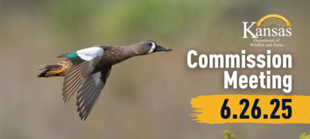 Kansas Wildlife and Parks Commission to Meet June 26 in Russell Kansas Wildlife and Parks Commission to Meet June 26 in Russell