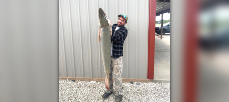 First-ever Alligator Gar Caught in Kansas