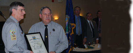 BUSSONE NAMED WILDLIFE OFFICER OF THE YEAR BUSSONE NAMED WILDLIFE OFFICER OF THE YEAR