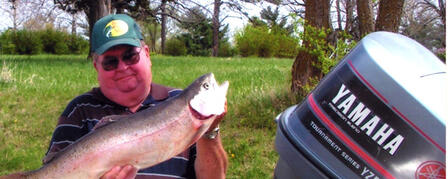 RAINBOW TROUT RECORD BROKEN TWICE IN APRIL RAINBOW TROUT RECORD BROKEN TWICE IN APRIL
