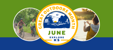 June is Officially “Great Outdoors Month” in Kansas June is Officially “Great Outdoors Month” in Kansas