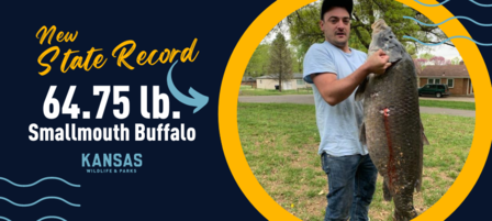 Kansas Resident Reels in 64-pound Fish