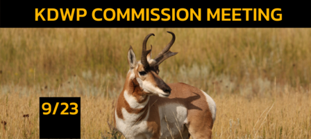 KDWP Commission to Host Virtual Meeting September 23 KDWP Commission to Host Virtual Meeting September 23