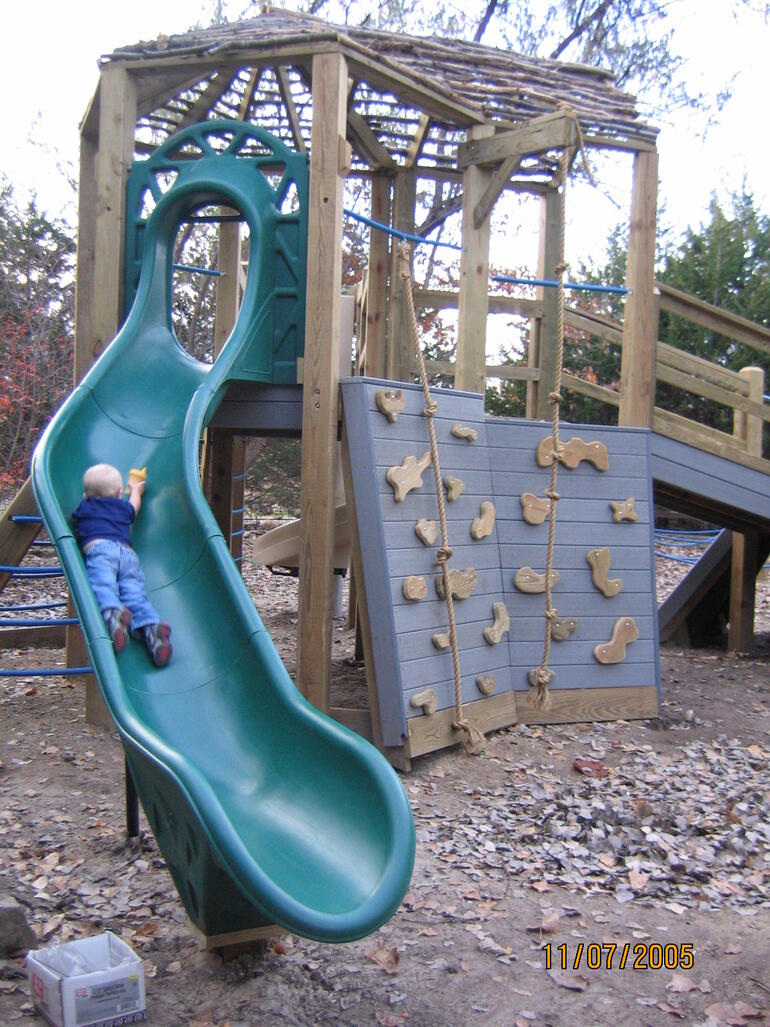 Joe on slide