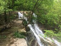 Geary State Lake spillway