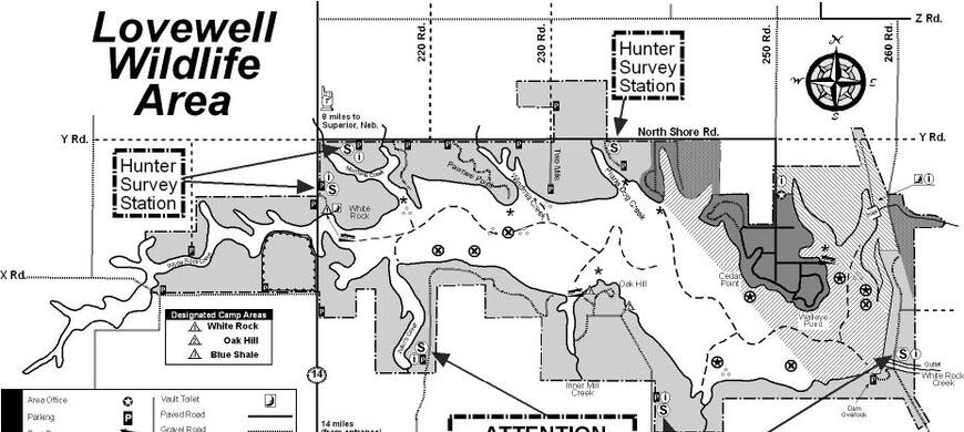 Lovewell Map