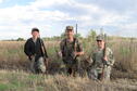 A successful dove hunt for the Bradley boys