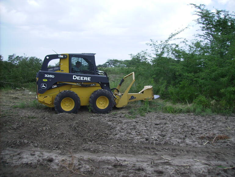 tree shearing machine