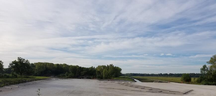 New Parking Lot