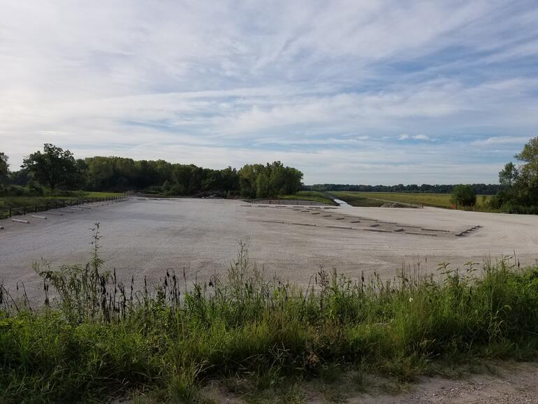 New Parking Lot