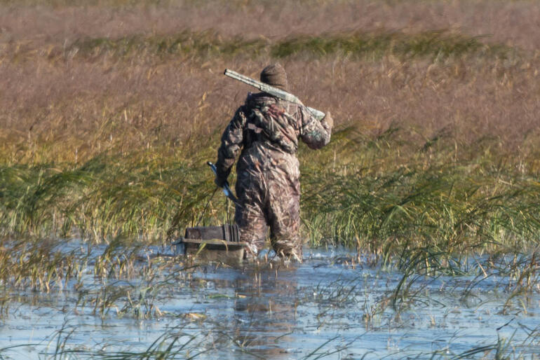 Headed out for an afternoon hunt