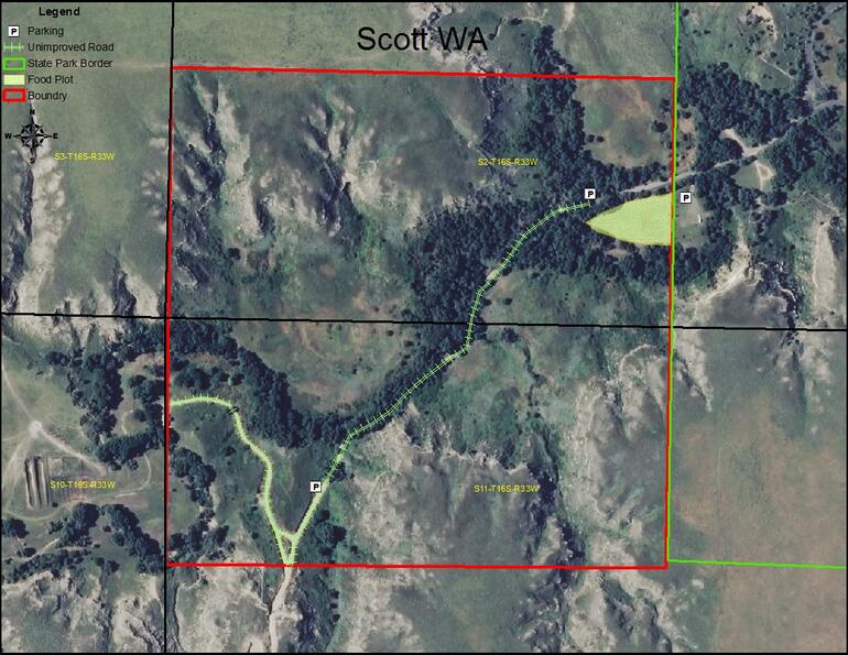 Scott Wildlife Area Map