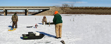 FROZEN LAKES REQUIRE EXTREME CAUTION FROZEN LAKES REQUIRE EXTREME CAUTION
