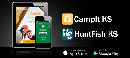 KDWPT Launches CampIt KS, HuntFish KS Mobile Apps KDWPT Launches CampIt KS, HuntFish KS Mobile Apps