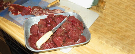 FIELD CARE CRITICAL FOR TASTY VENISON