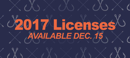 2017 Licenses Go On Sale December 15 2017 Licenses Go On Sale December 15