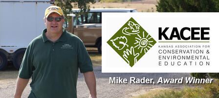 Rader Selected for Lifetime Environmental Education Award Rader Selected for Lifetime Environmental Education Award