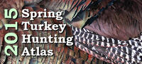 SPRING TURKEY HUNTING ATLAS MEGA-MAP OF WHERE TO HUNT