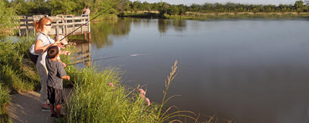 GREAT PLAINS NATURE CENTER SITE OF FAMILY FISHING NIGHTS GREAT PLAINS NATURE CENTER SITE OF FAMILY FISHING NIGHTS