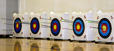 Kansas Students Compete In State Archery Tournament Kansas Students Compete In State Archery Tournament