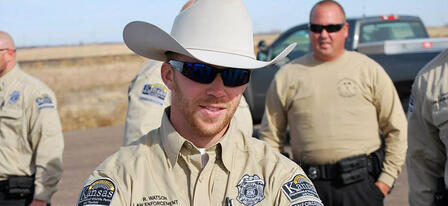Kansas Game Wardens Recognized for Exemplary Efforts Kansas Game Wardens Recognized for Exemplary Efforts