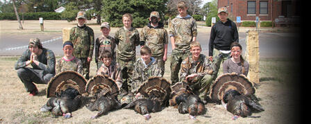 INAUGURAL ELLIS COUNTY YOUTH TURKEY HUNT BRINGS HOME BIRDS INAUGURAL ELLIS COUNTY YOUTH TURKEY HUNT BRINGS HOME BIRDS