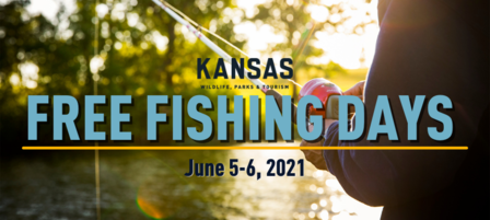 Take Part in Kansas Free Fishing Days on June 5 and 6 Take Part in Kansas Free Fishing Days on June 5 and 6