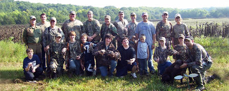 YOUTH DOVE HUNT AT CLINTON WILDLIFE AREA YOUTH DOVE HUNT AT CLINTON WILDLIFE AREA