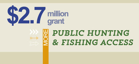 KDWPT Receives $2.7 Million Grant For Public Access on Private Lands KDWPT Receives $2.7 Million Grant For Public Access on Private Lands